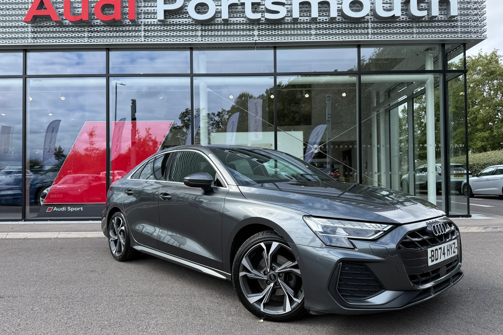 Audi A3 focused image