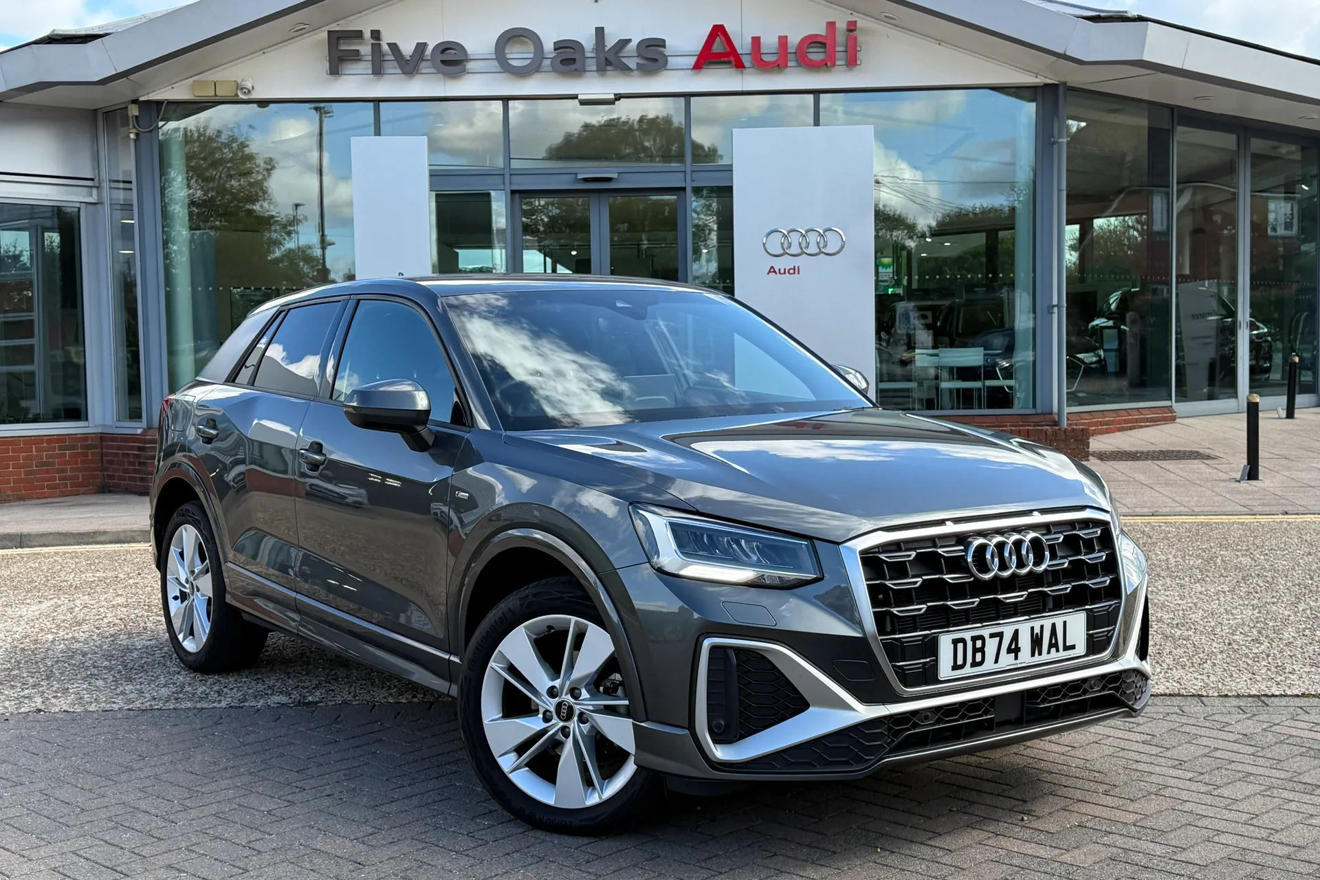 Audi Q2 focused image