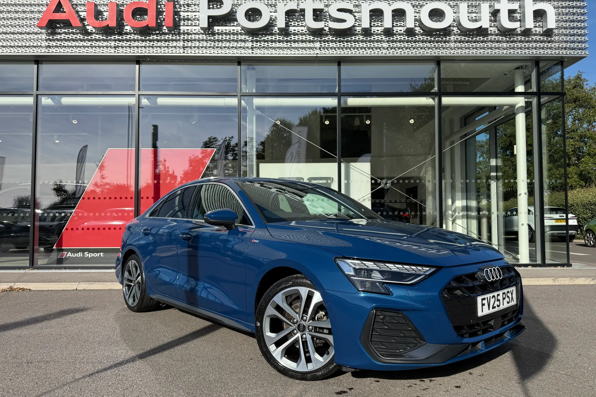 Audi A3 focused image