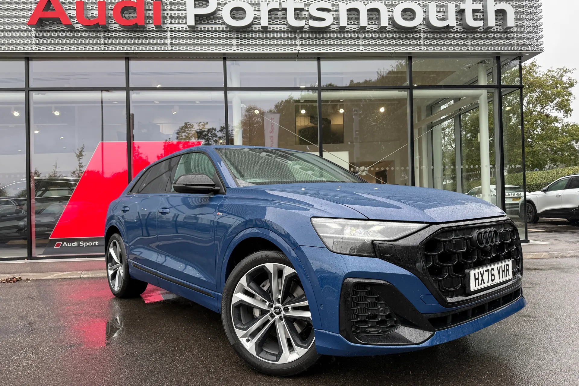 Audi Q8 focused image