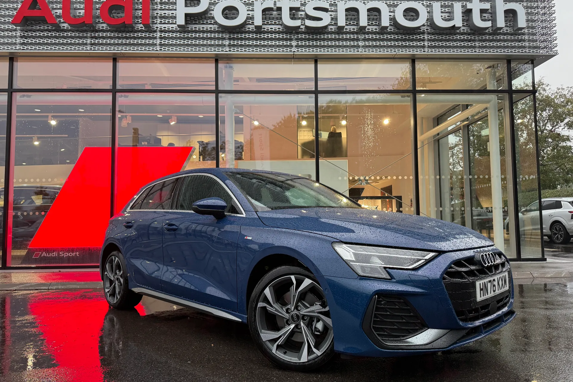 Audi A3 focused image