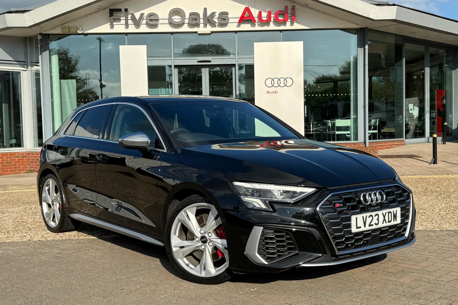 Audi A3 focused image