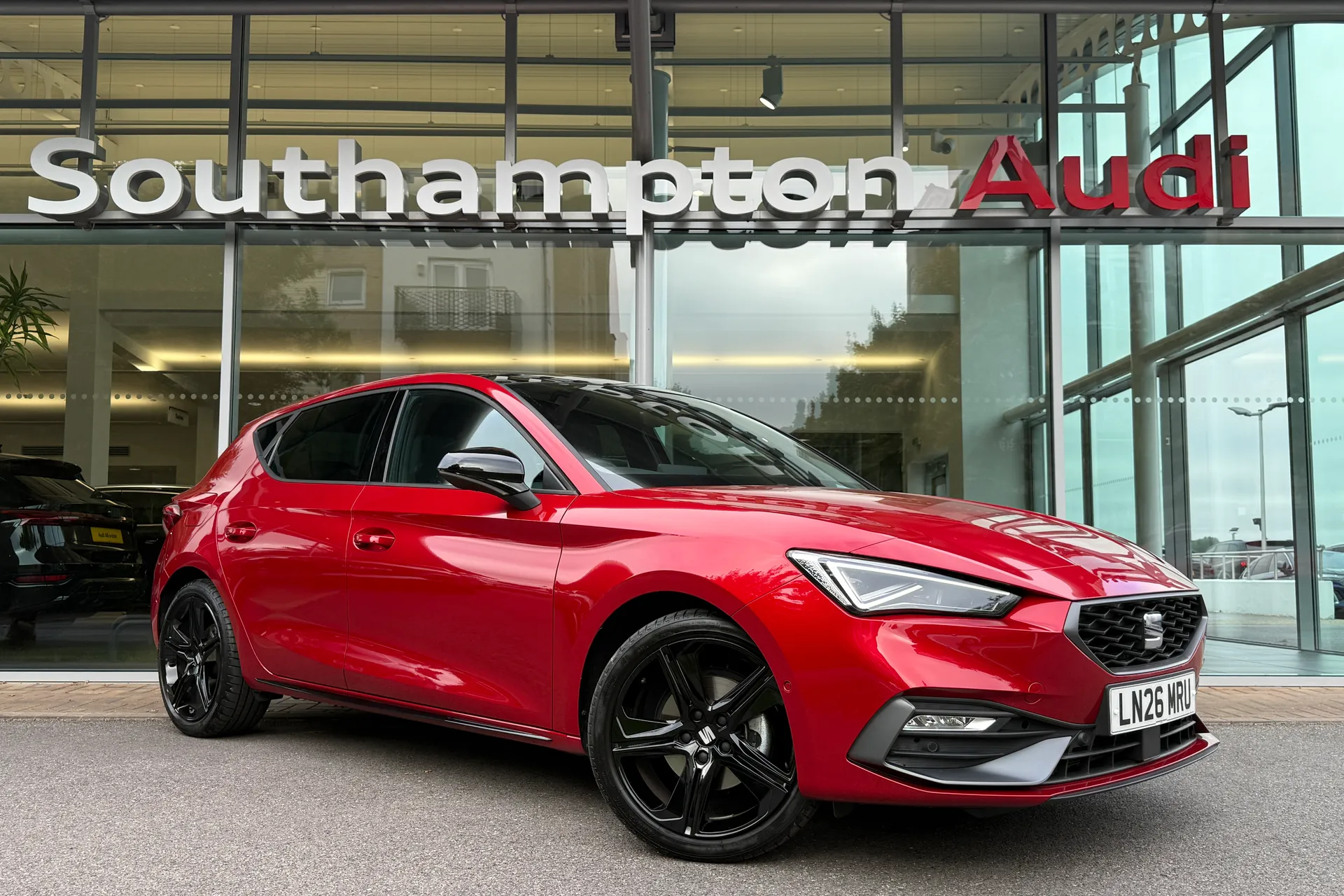 SEAT LEON focused image