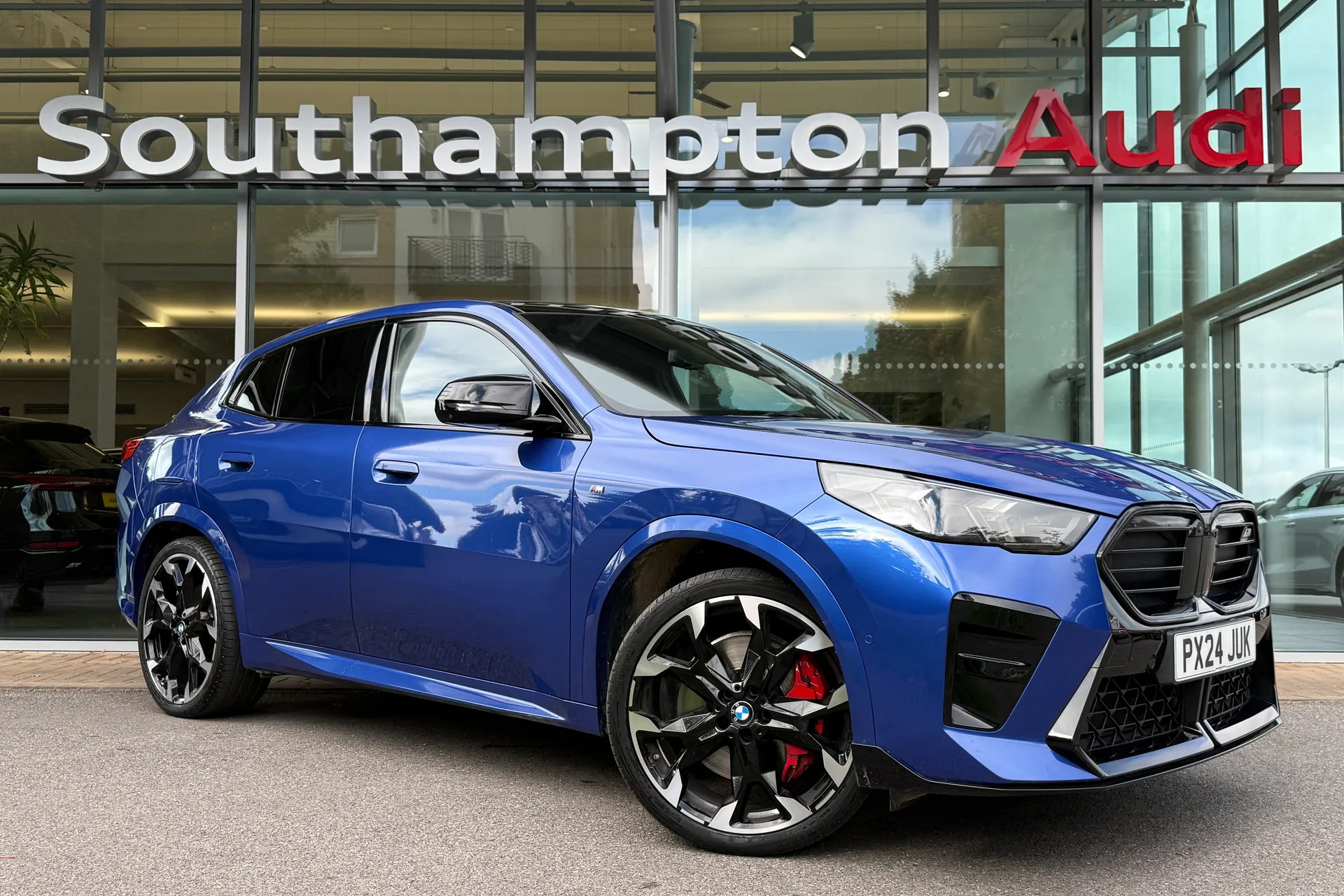 BMW X2 focused image