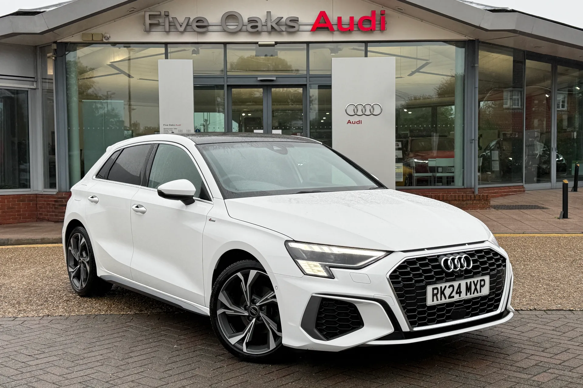 Audi A3 focused image
