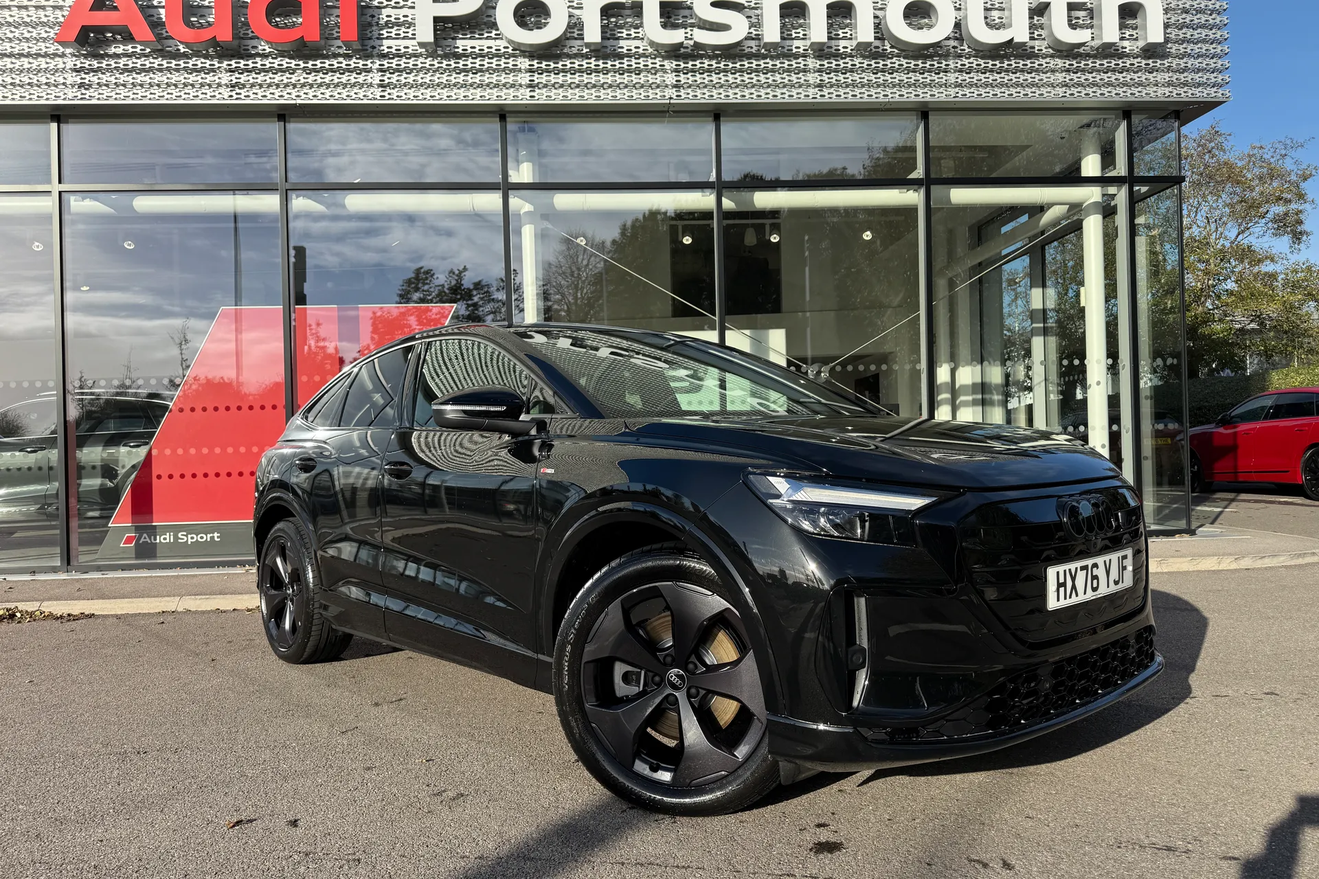 Audi Q4 focused image