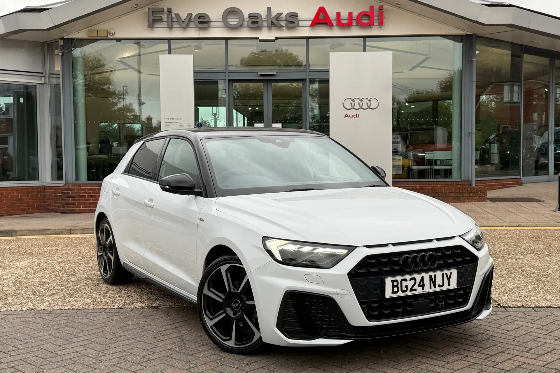 Audi A1 focused image
