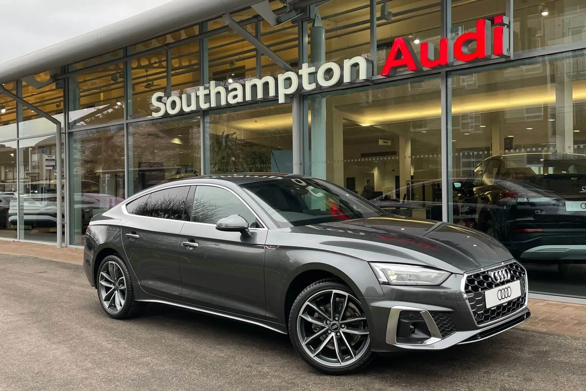 Audi A5 focused image