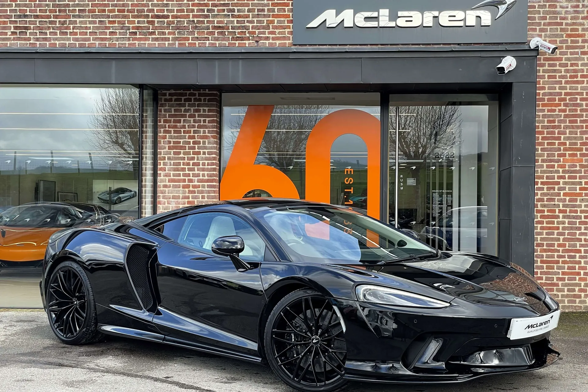 McLaren GT focused image
