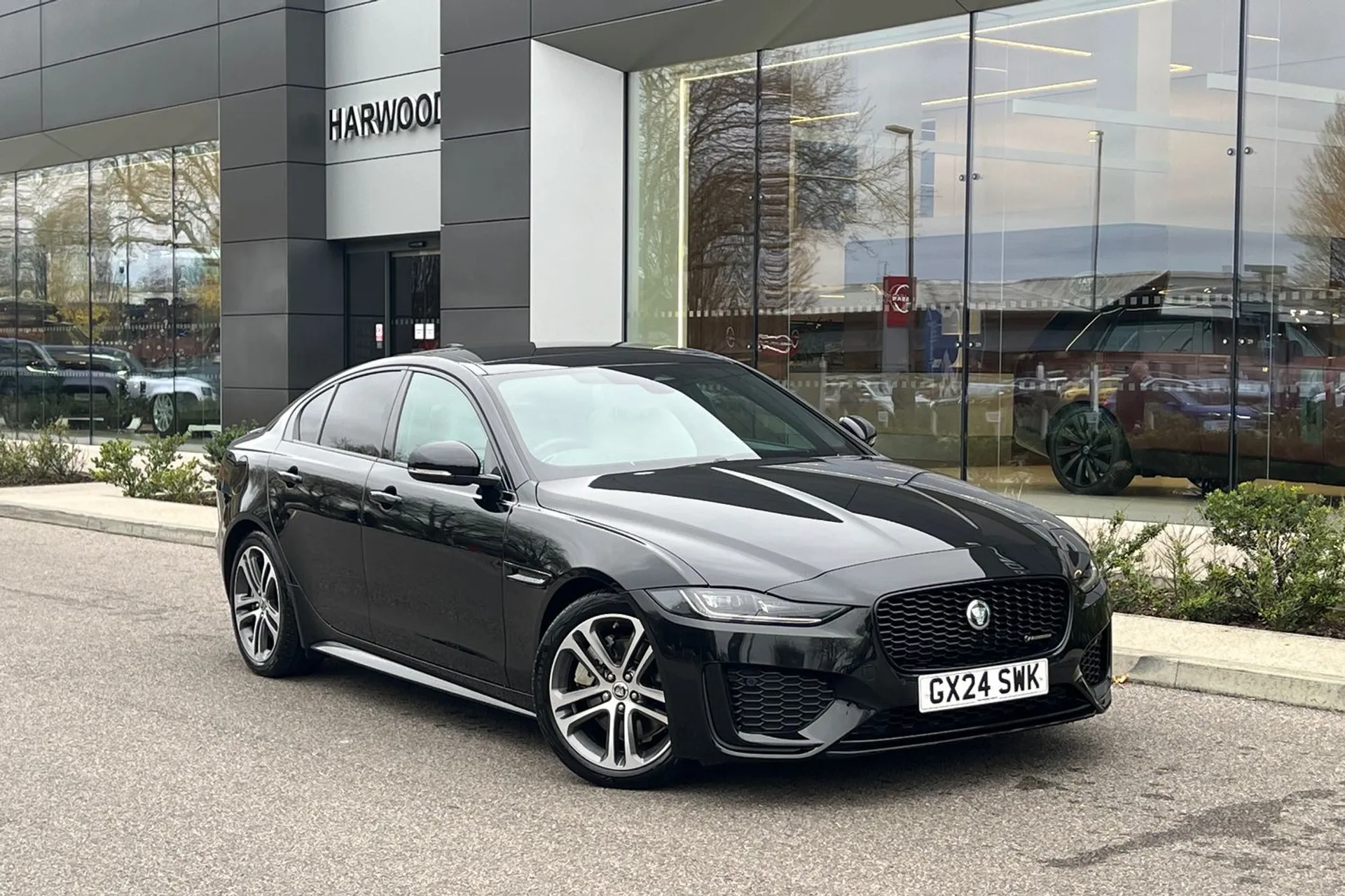 Jaguar XE focused image