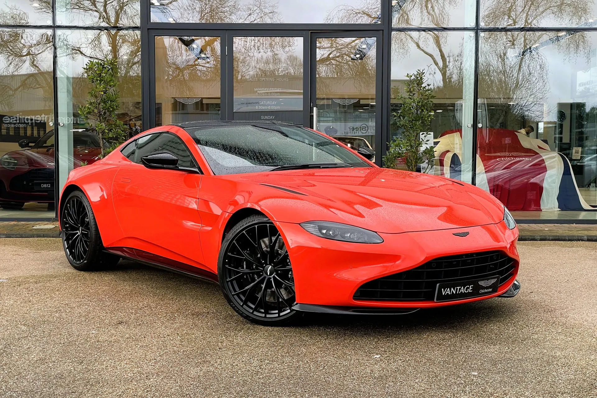 Aston Martin Vantage focused image