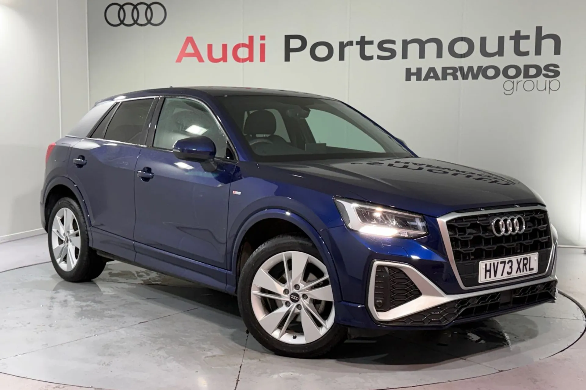 Audi Q2 focused image