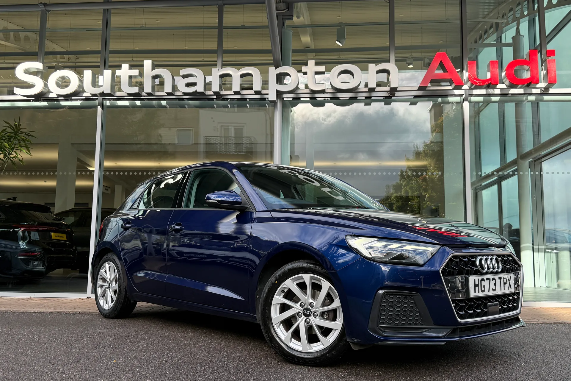 Audi A1 focused image