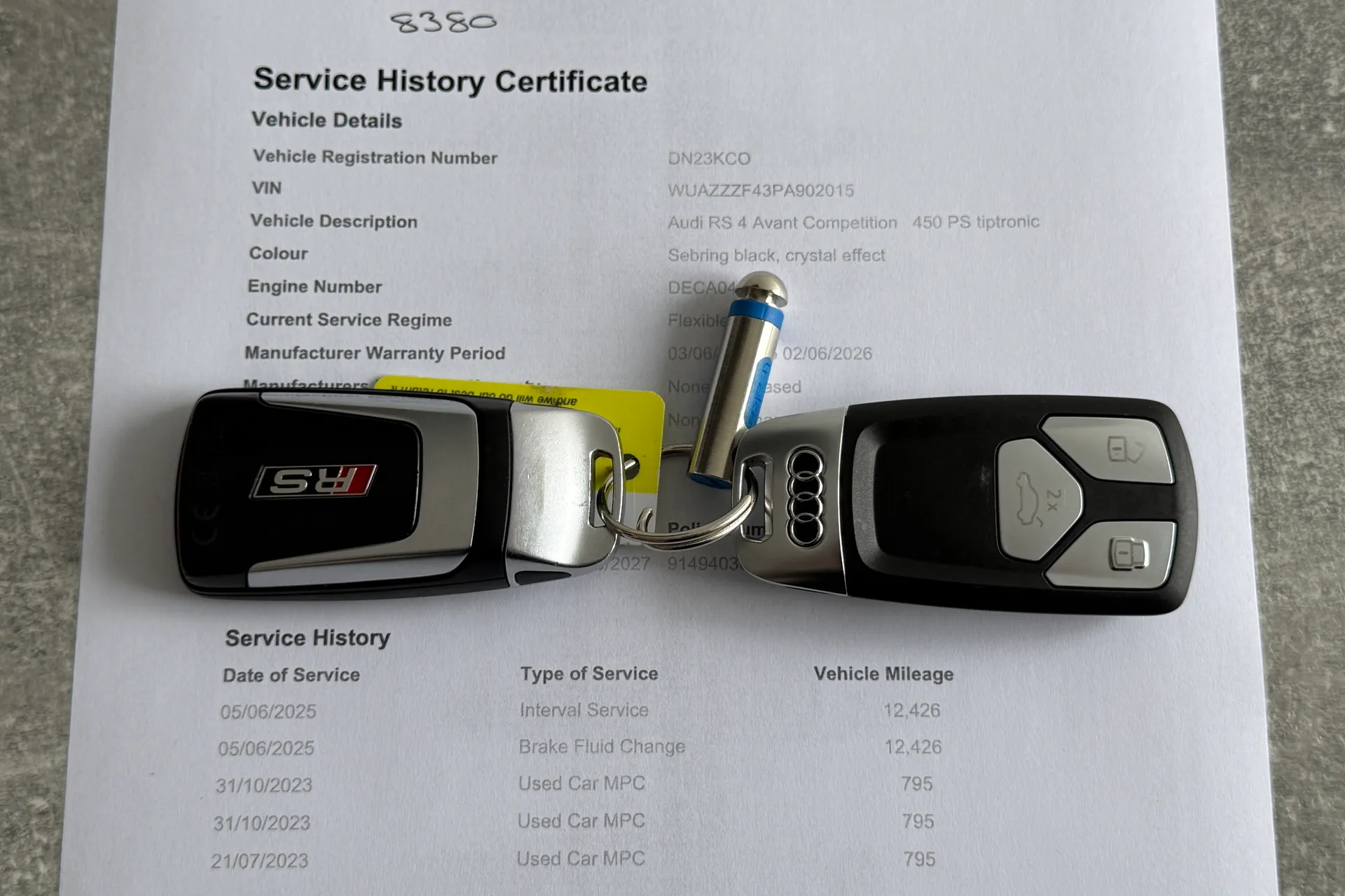 Audi RS4 thumbnail image number 7