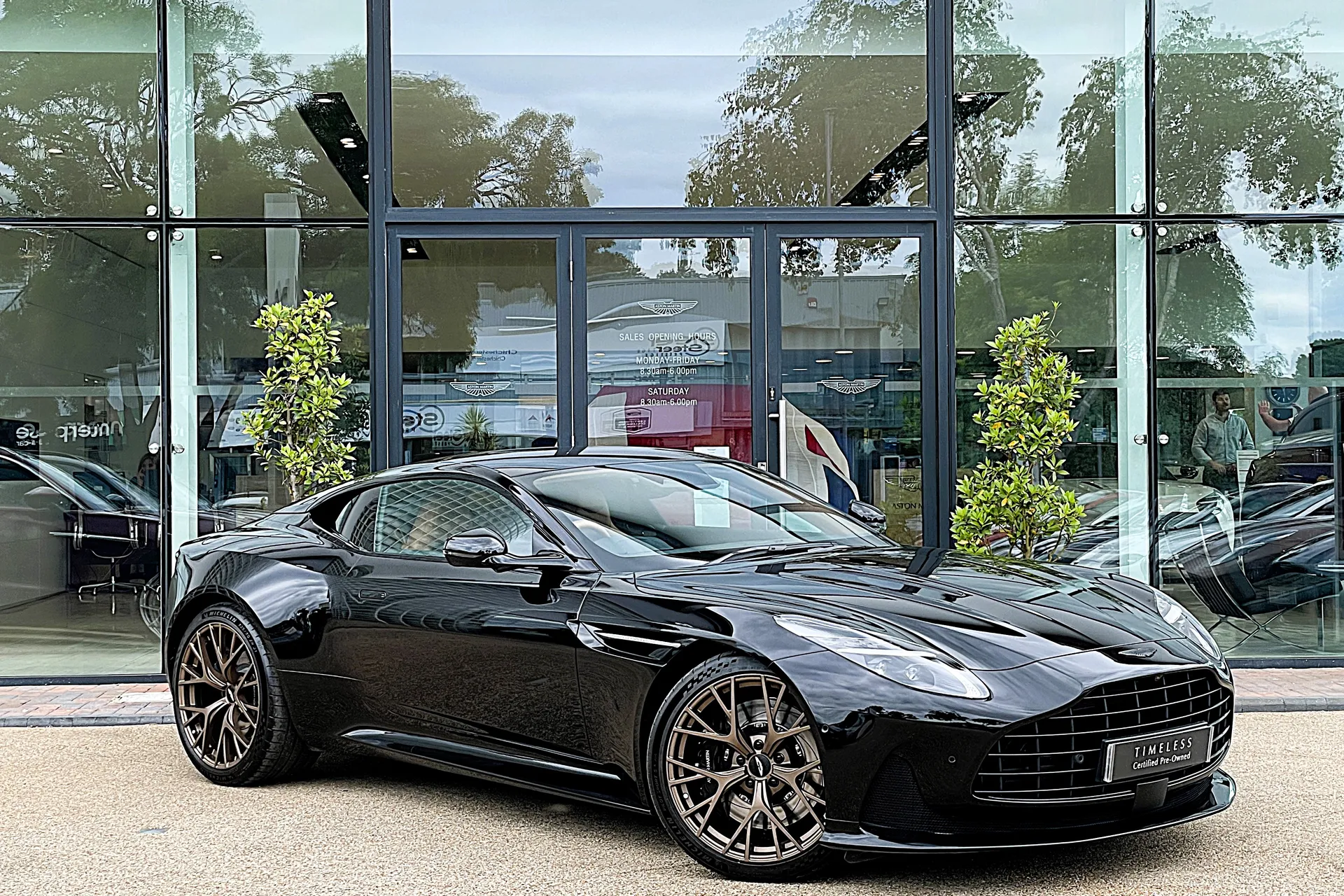 Aston Martin DB12 focused image