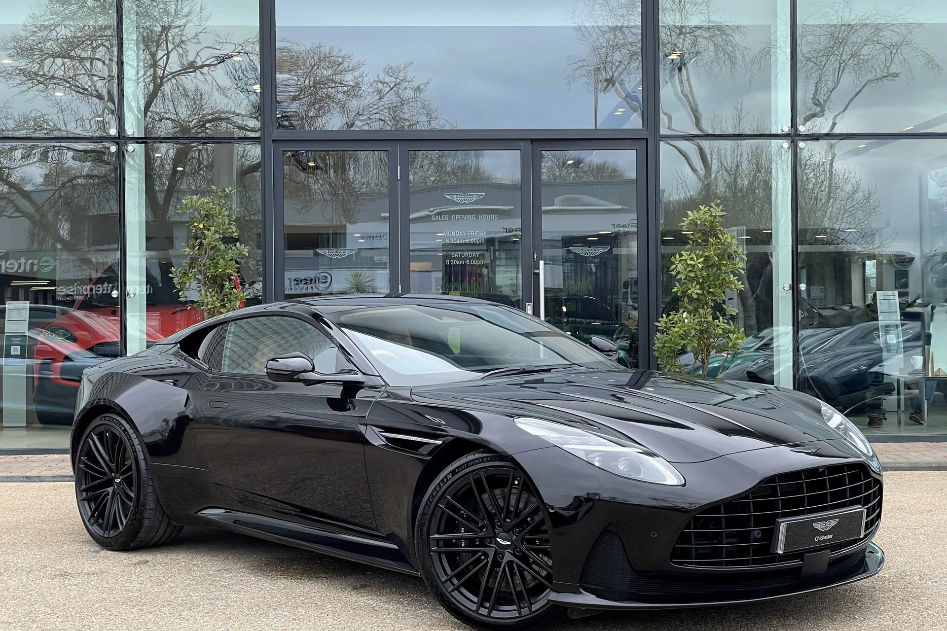 Aston Martin DB12 focused image