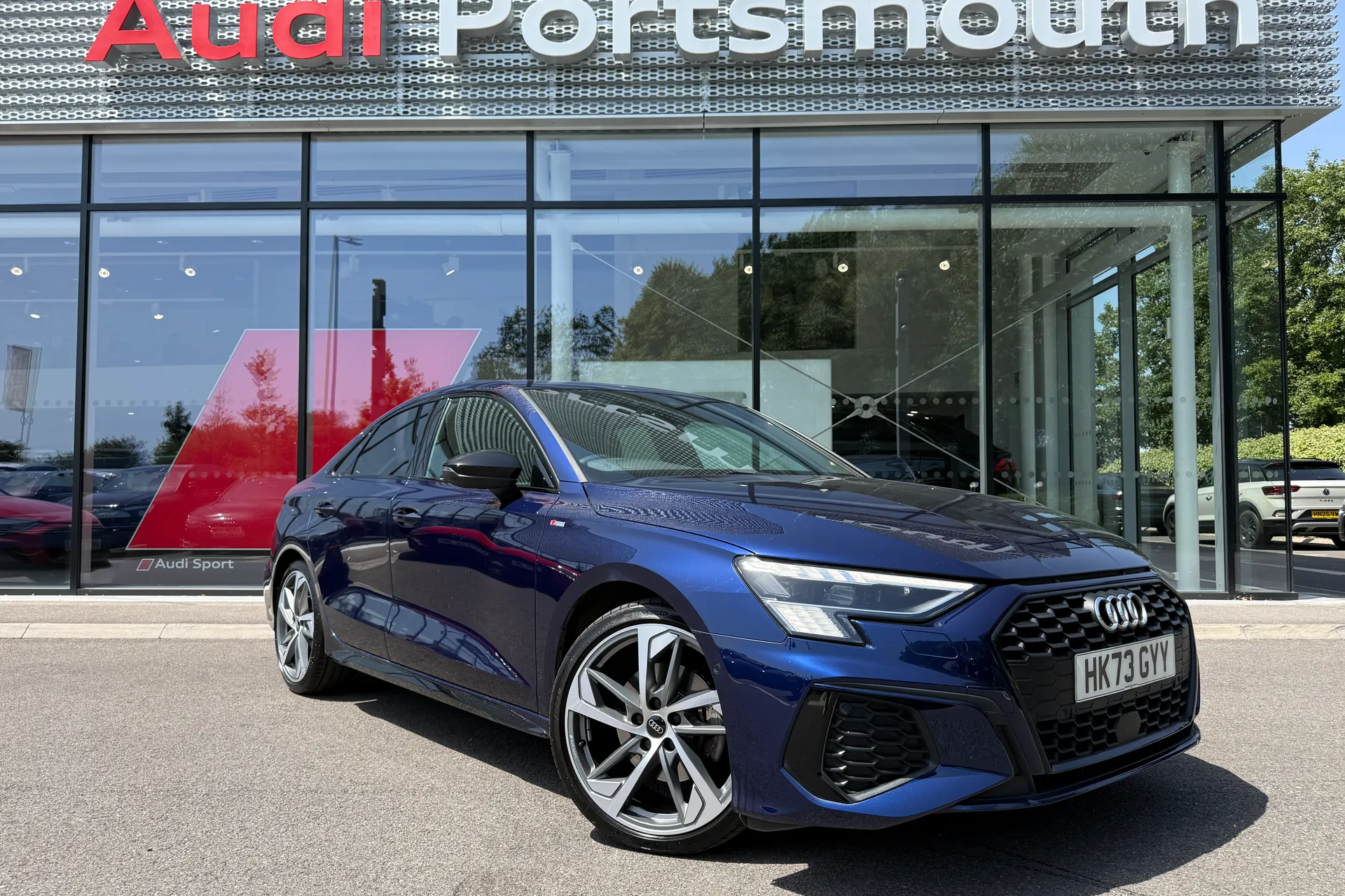 Audi A3 focused image