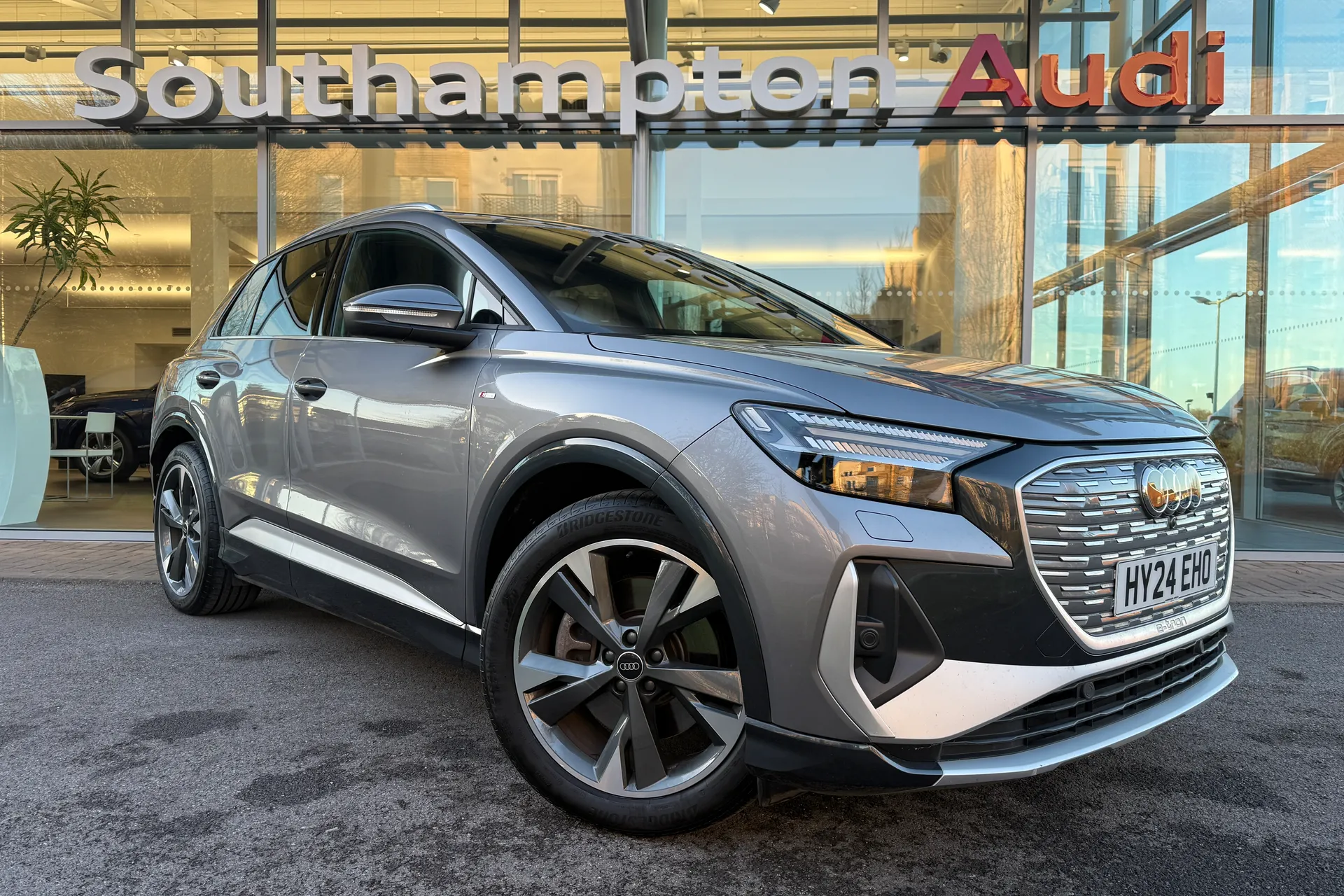 Audi Q4 focused image