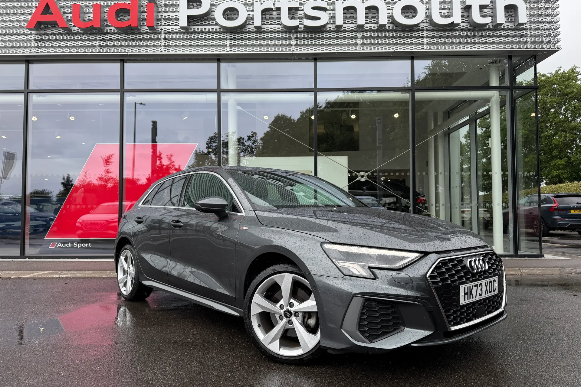 Audi A3 focused image