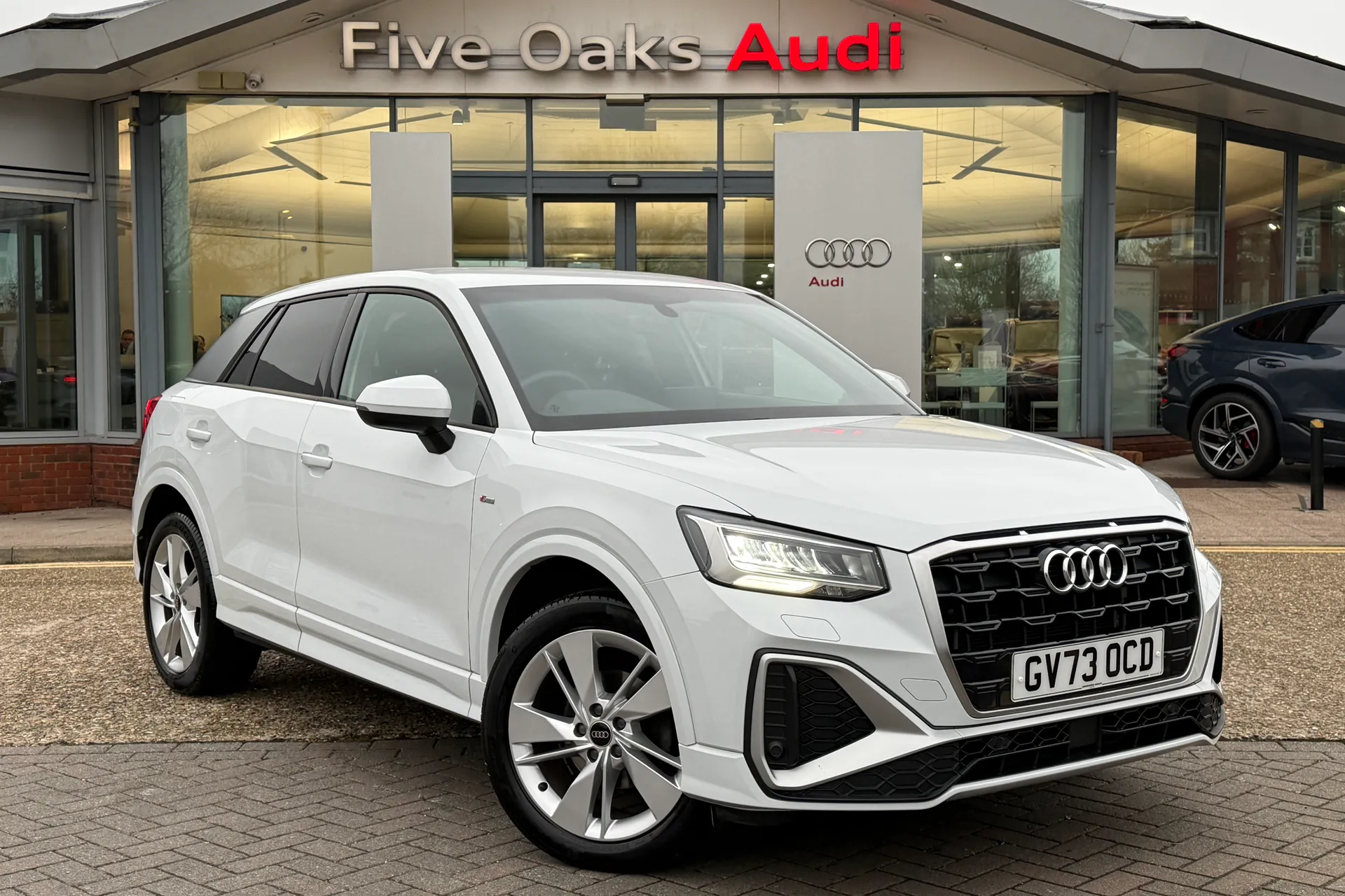 Audi Q2 focused image