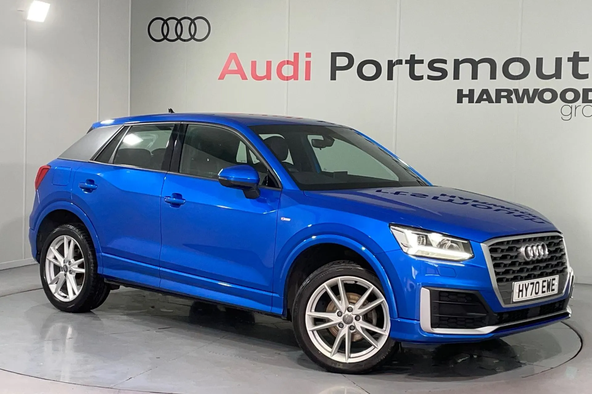 Audi Q2 focused image