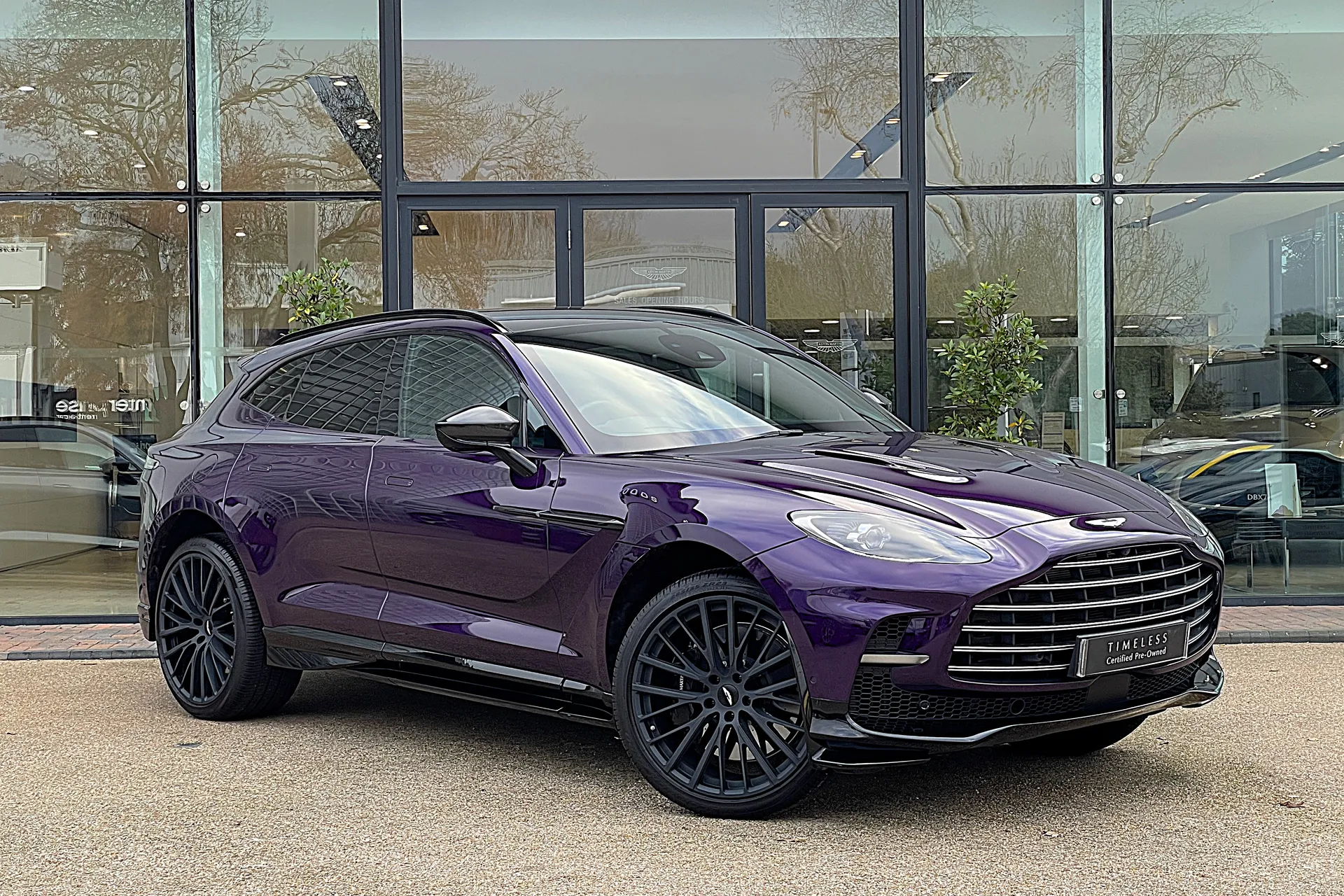 Aston Martin DBX focused image