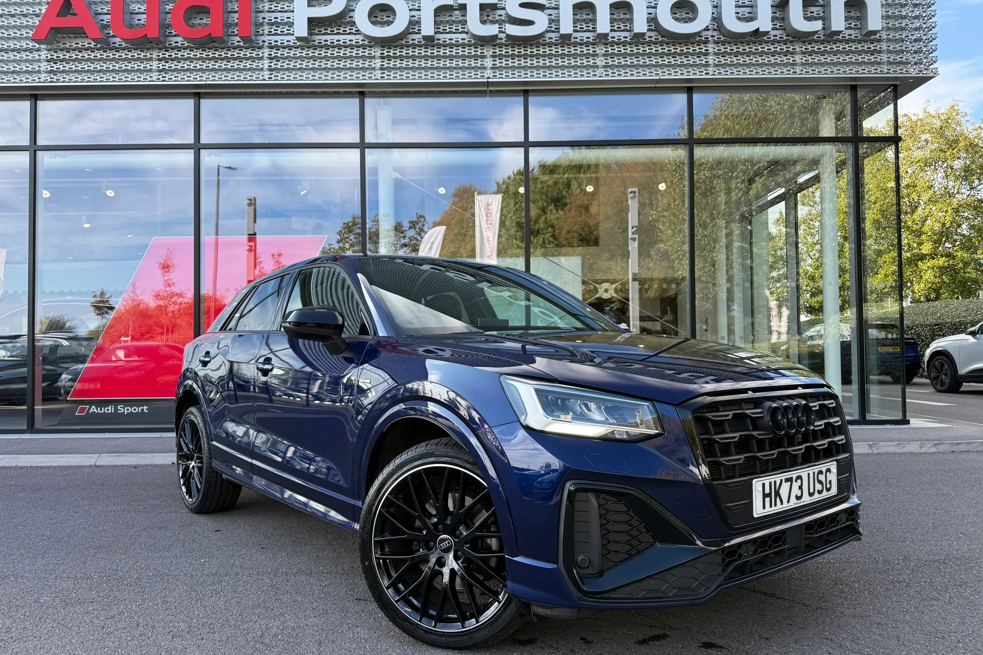 Audi Q2 focused image