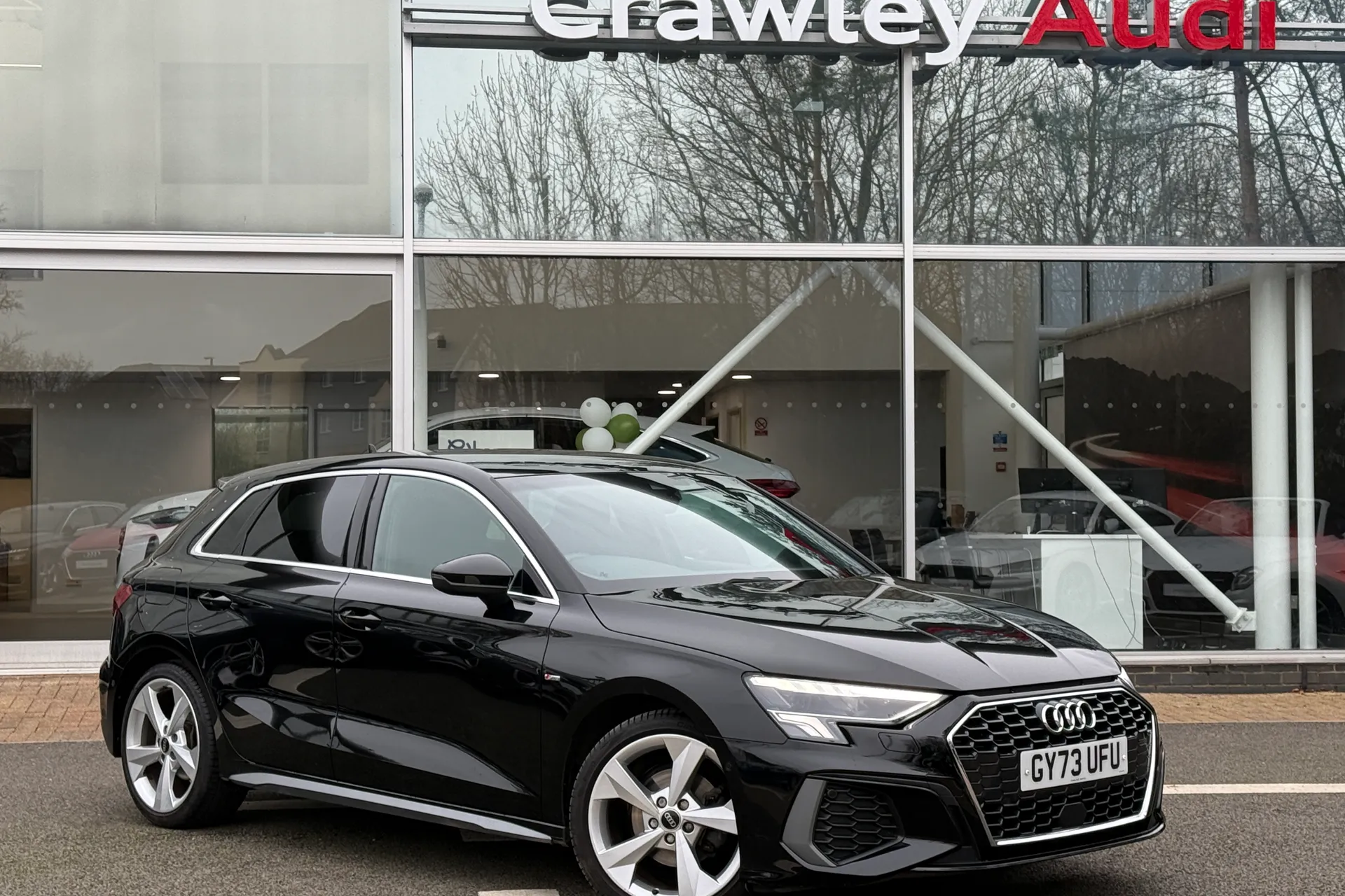 Audi A3 focused image