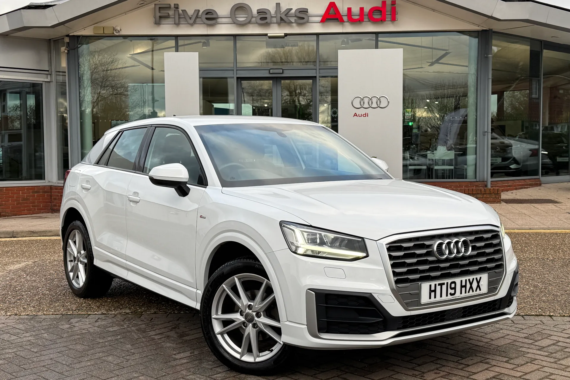 Audi Q2 focused image