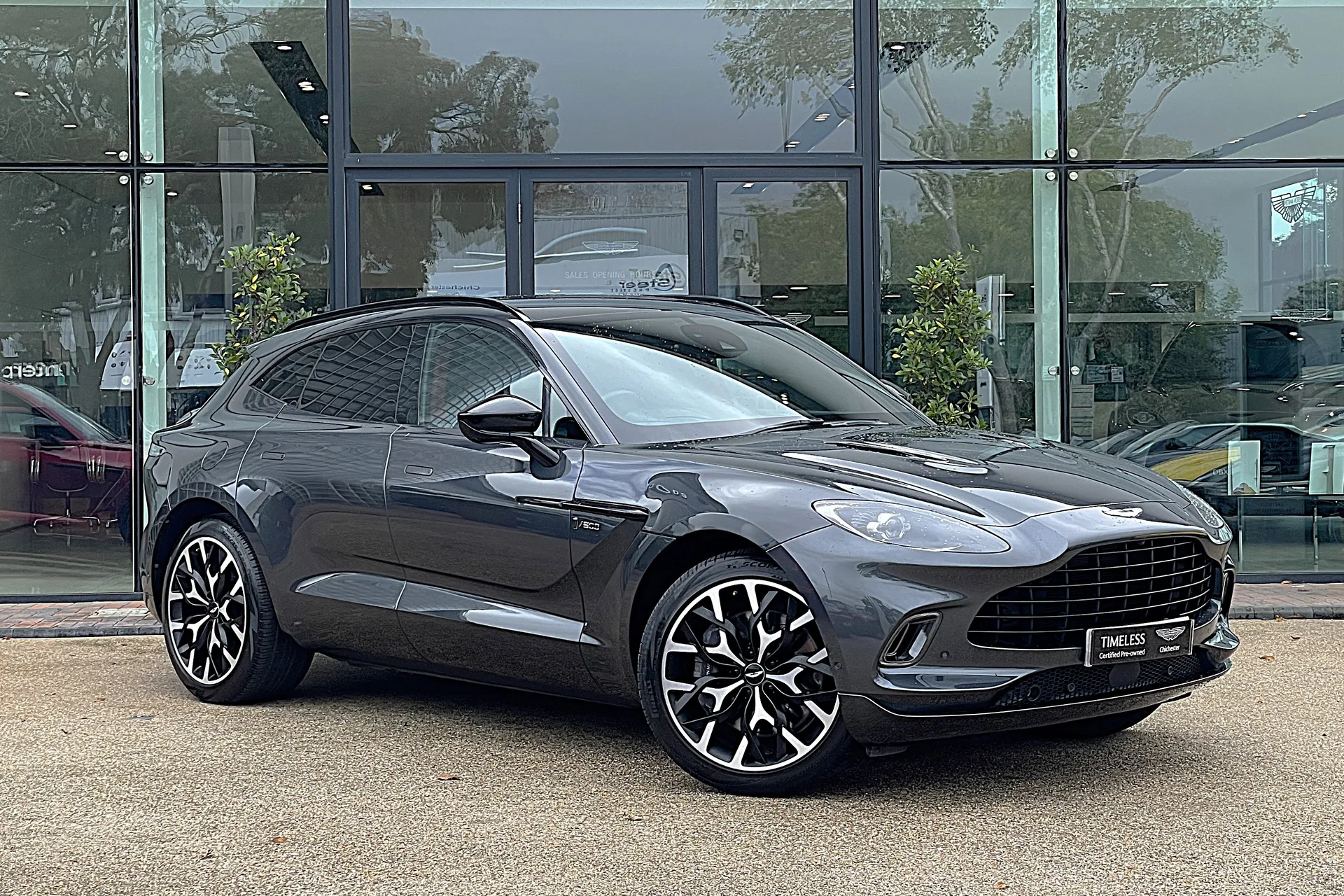 Aston Martin DBX focused image