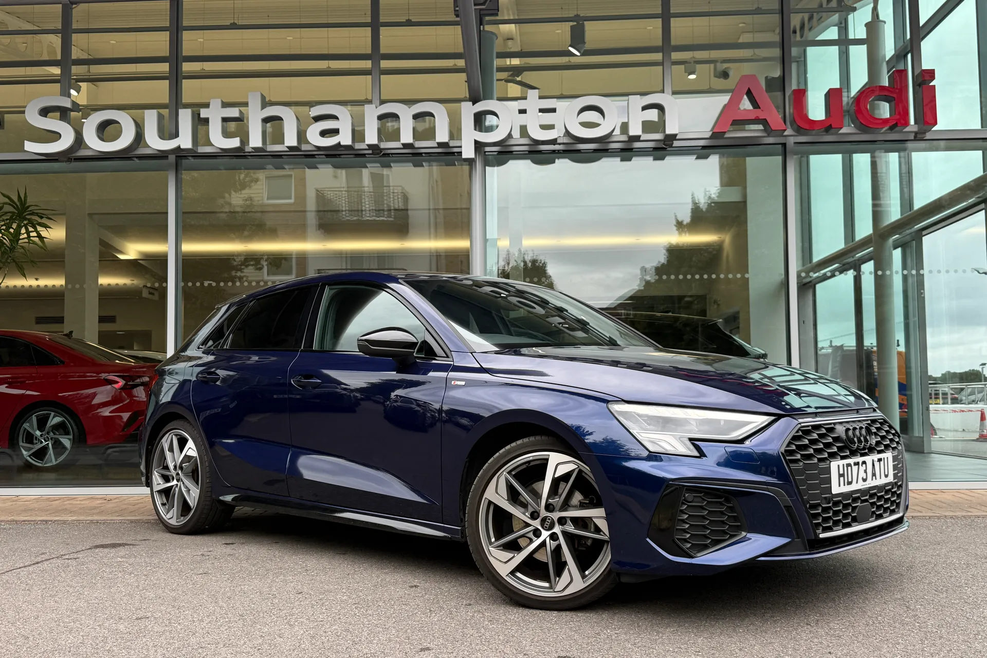 Audi A3 focused image
