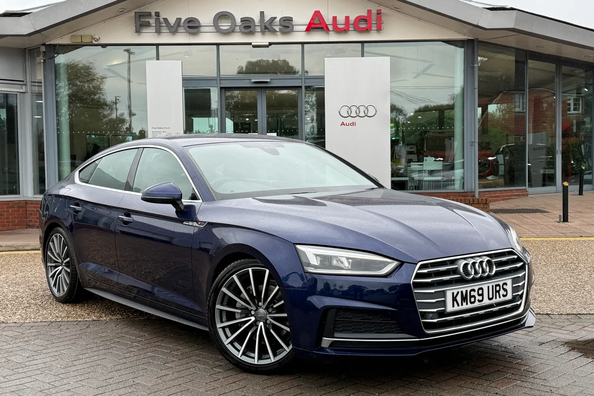 Audi A5 focused image