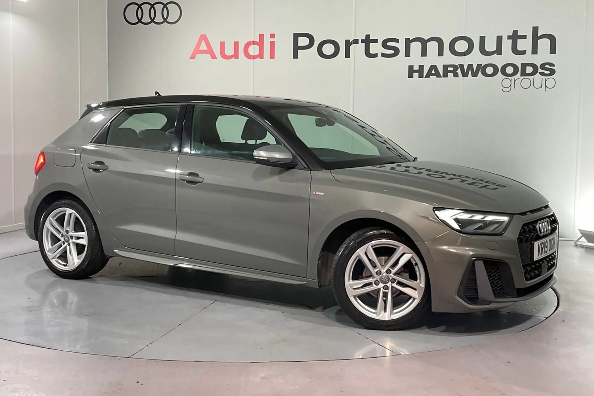 Audi A1 focused image