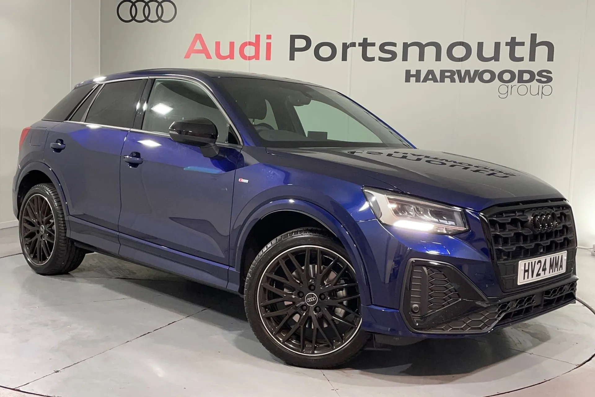 Audi Q2 focused image