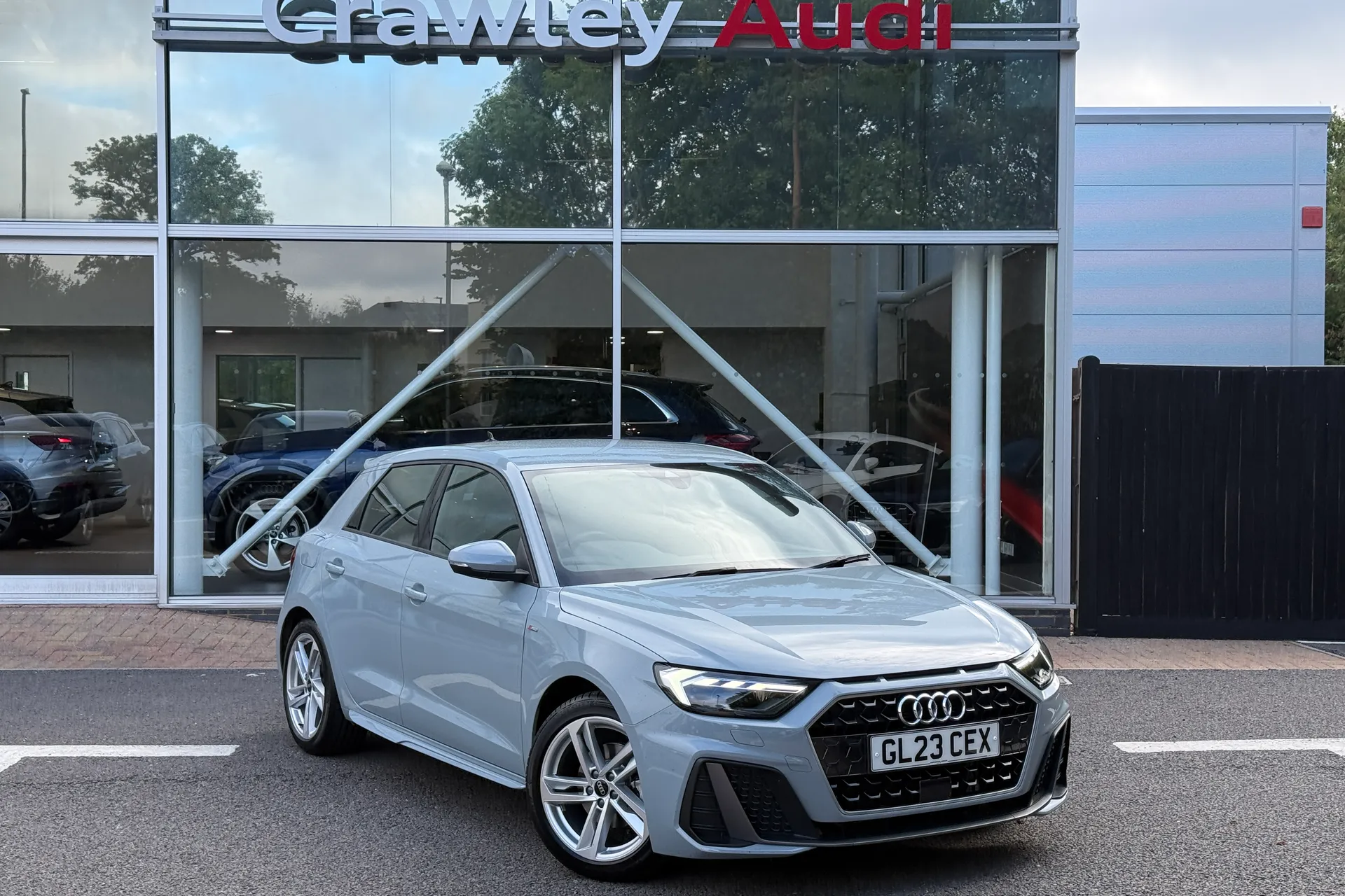 Audi A1 focused image