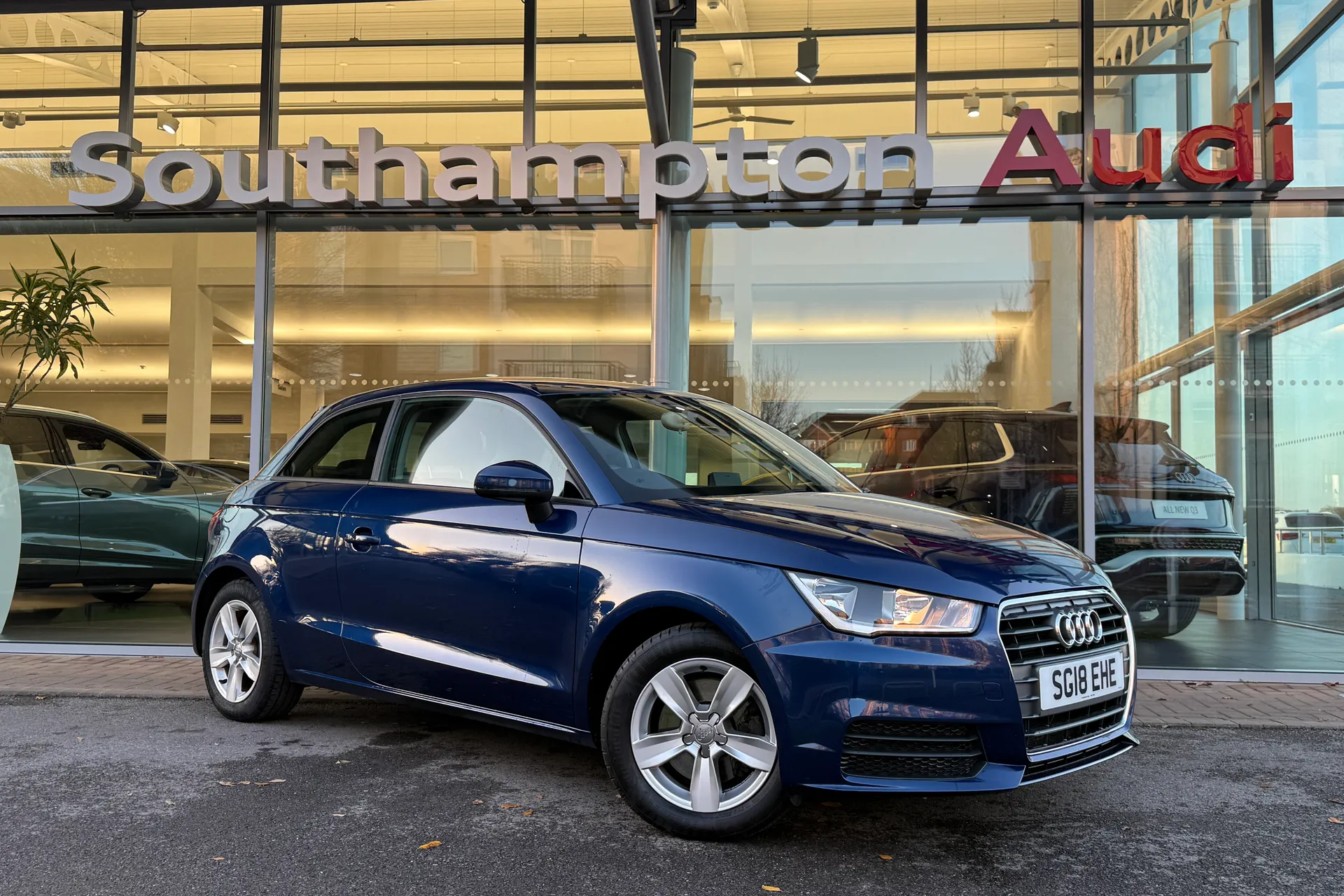 Audi A1 focused image