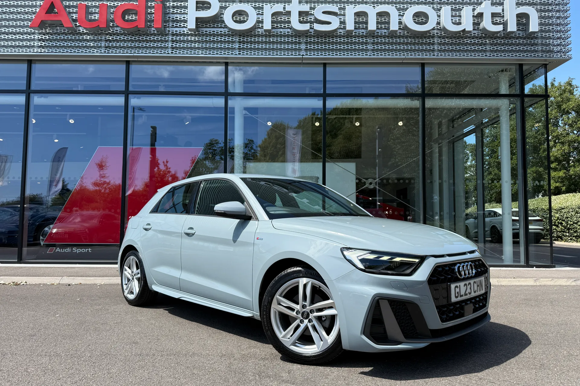 Audi A1 focused image
