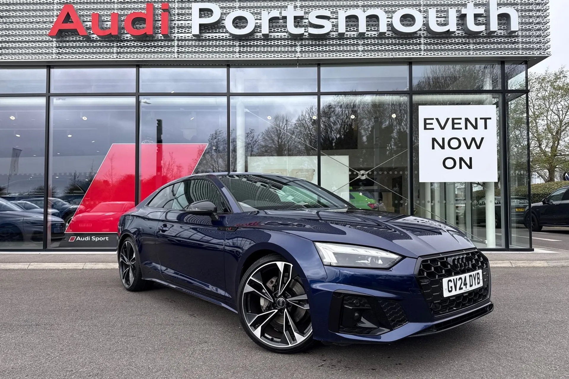 Audi A5 focused image