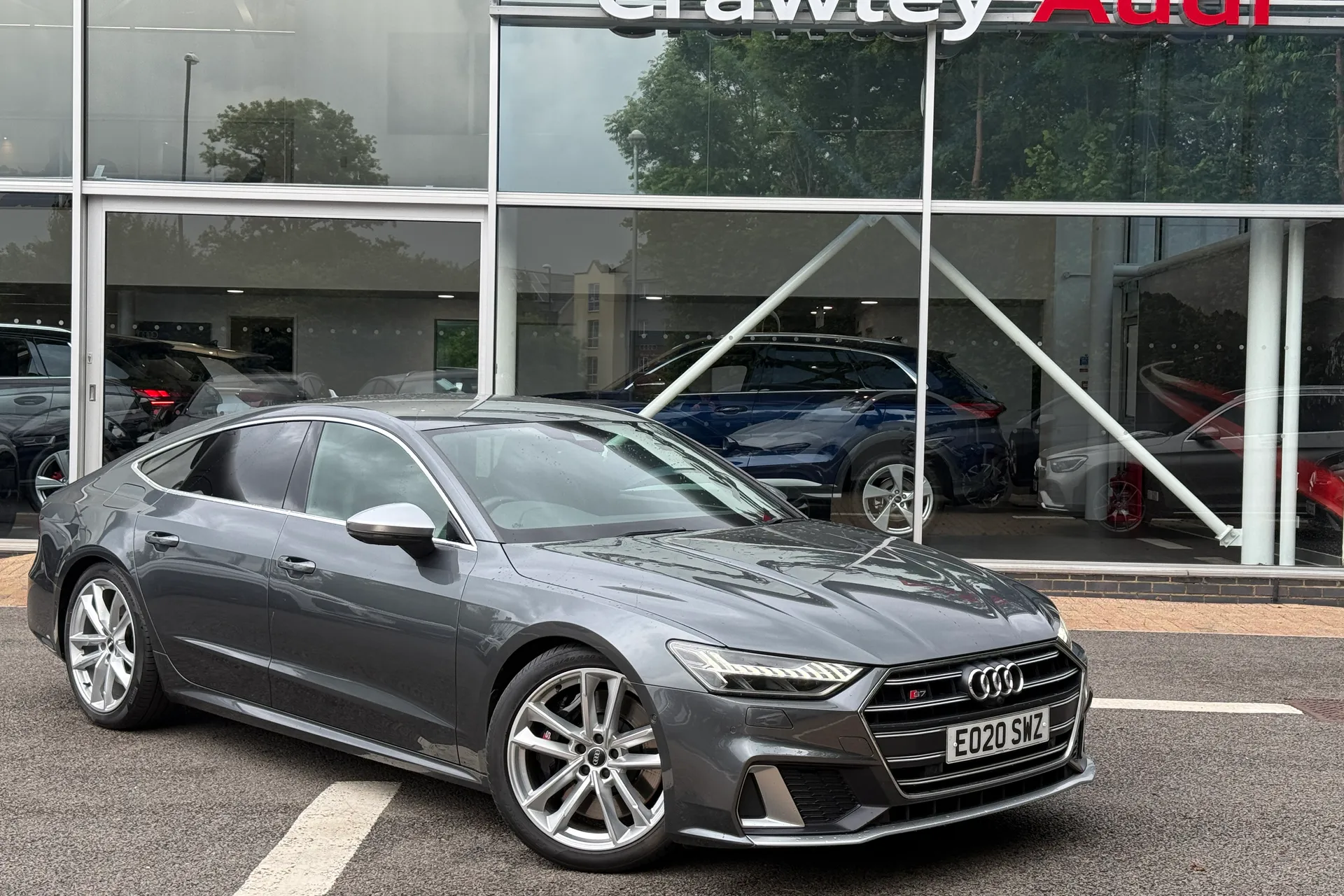 Audi A7 focused image