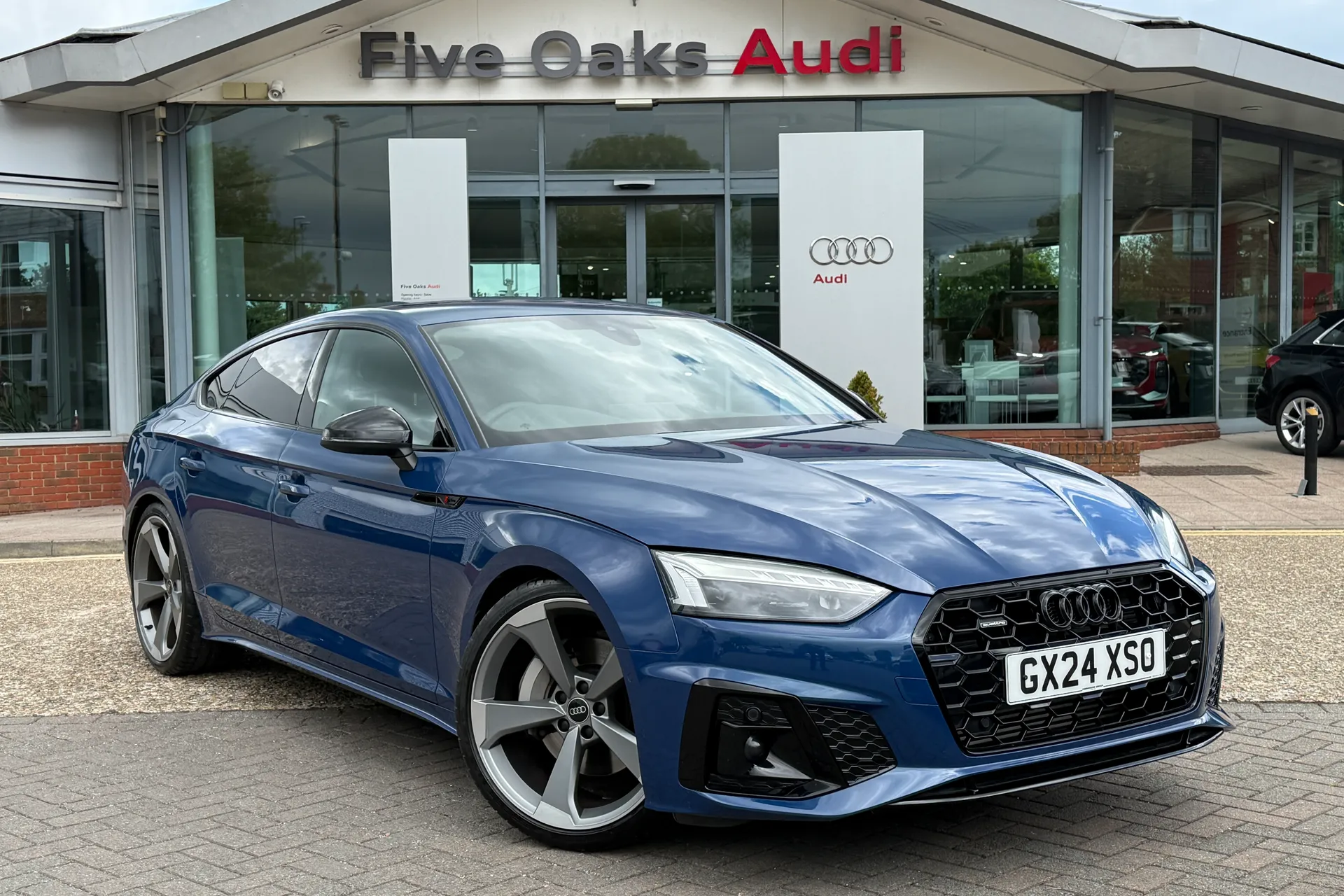 Audi A5 focused image