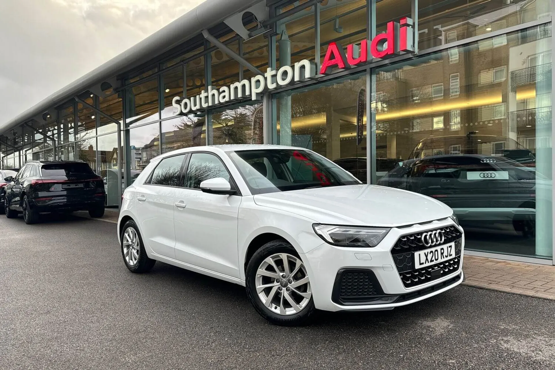 Audi A1 focused image