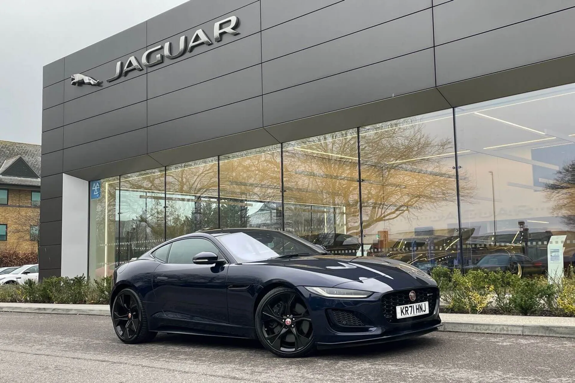 Jaguar F-TYPE focused image