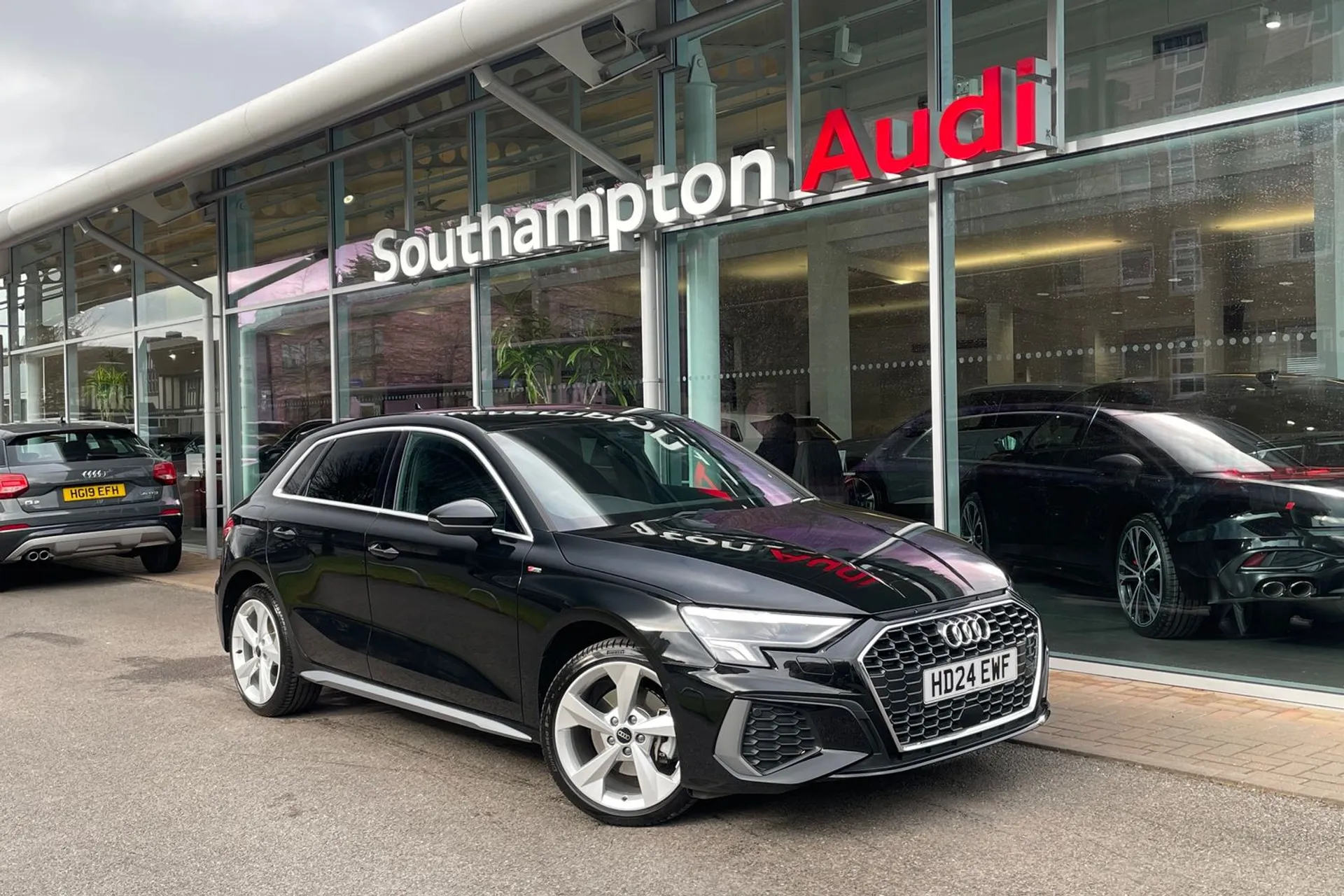 Audi A3 focused image