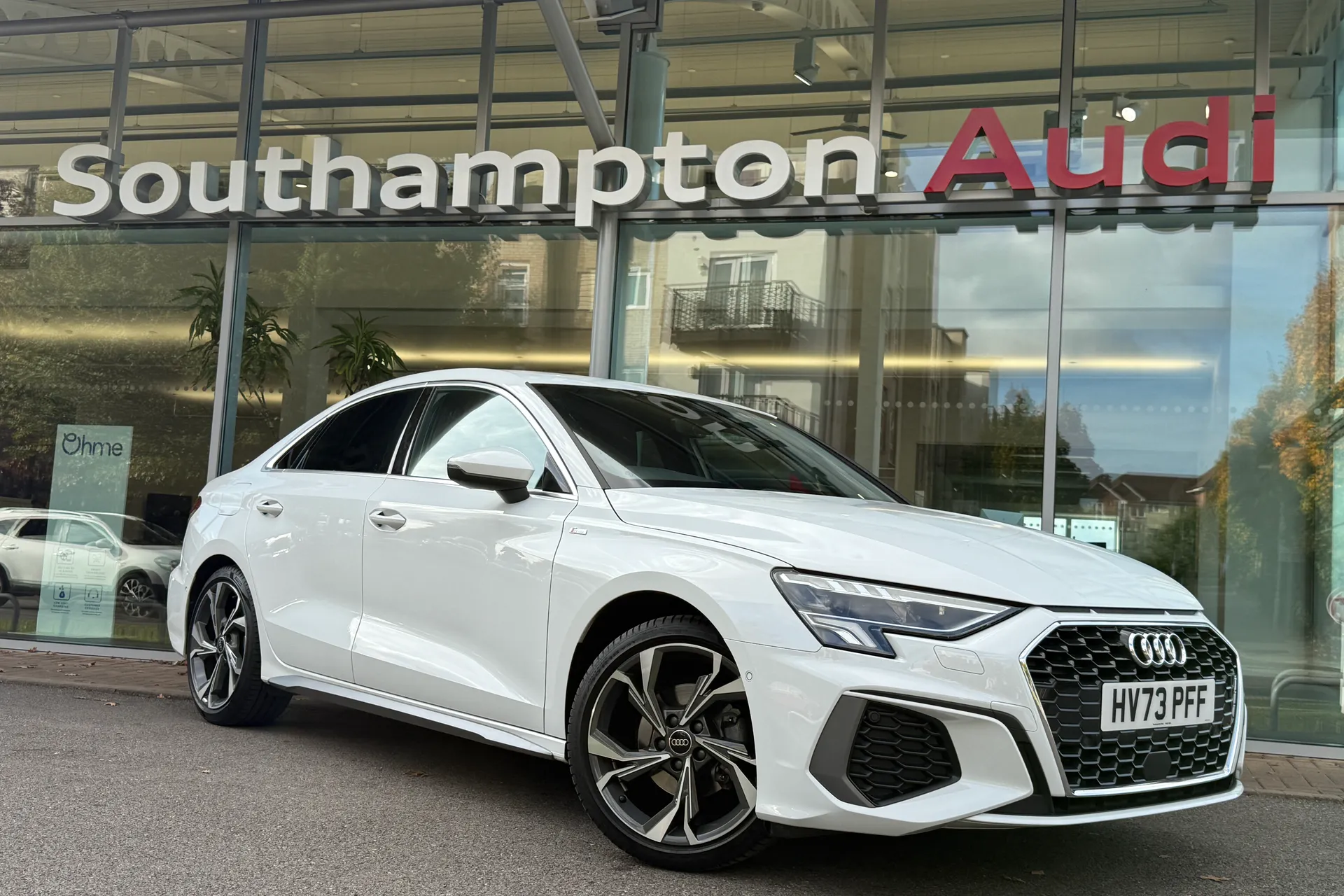 Audi A3 focused image