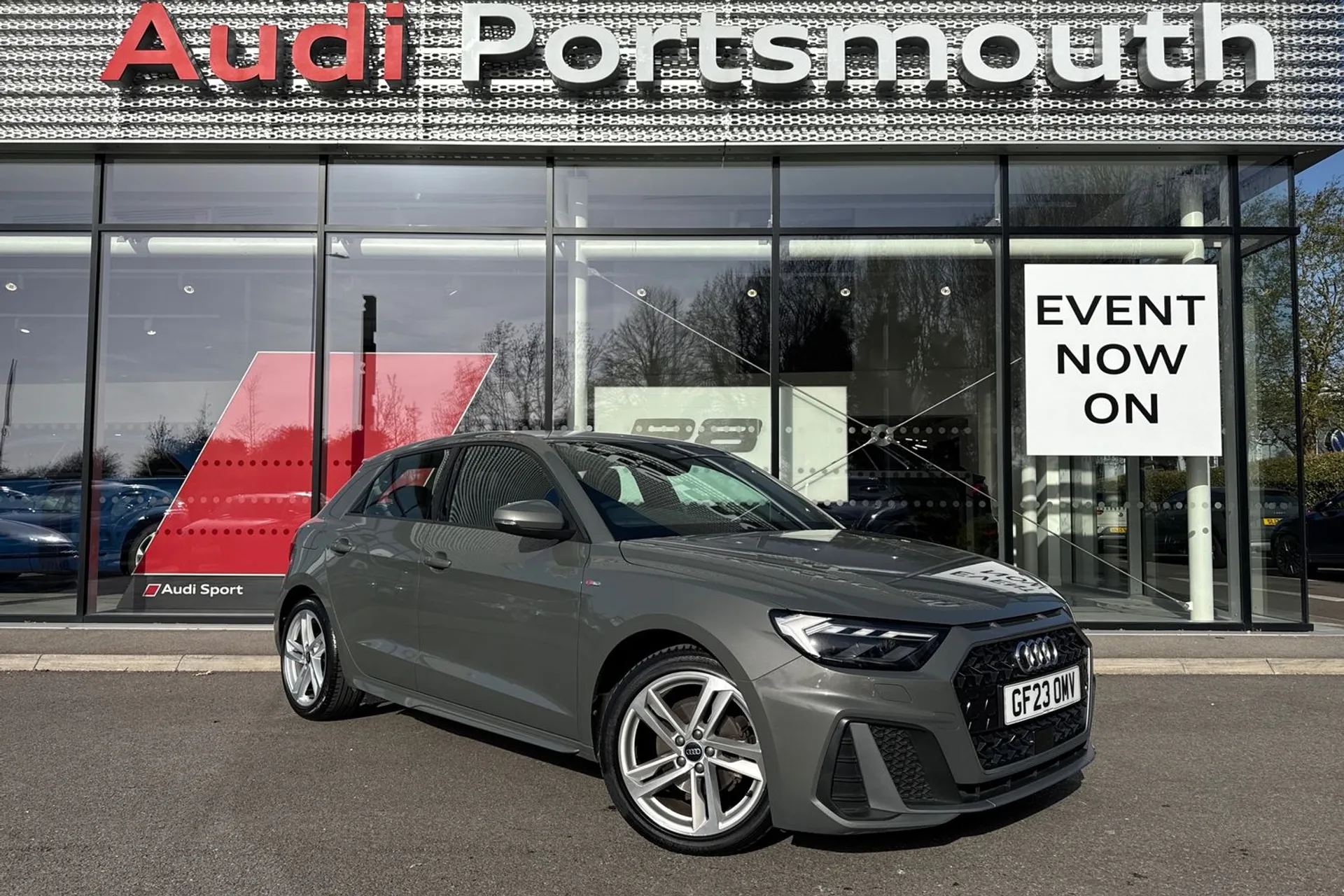 Audi A1 focused image