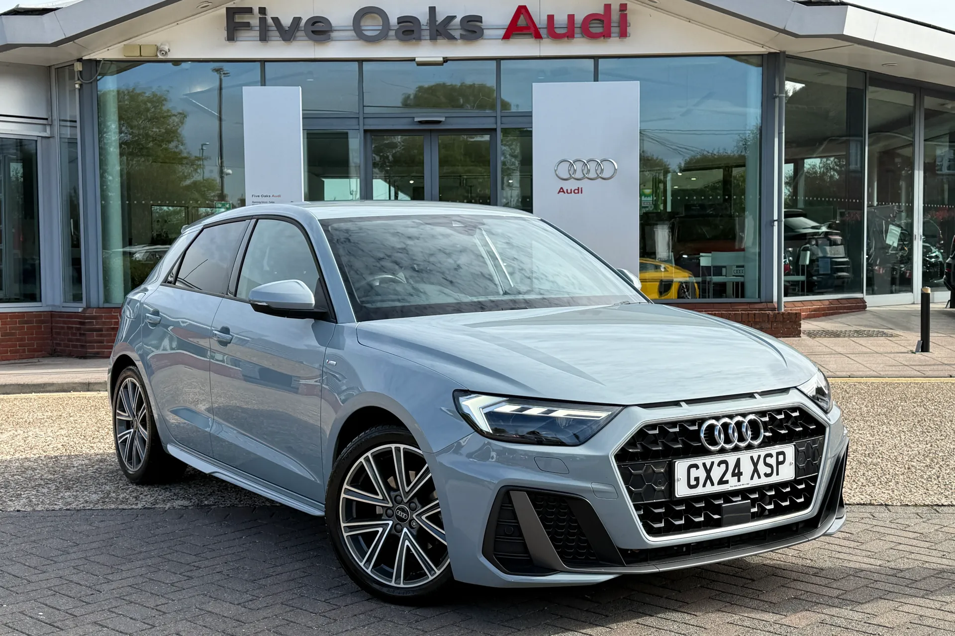 Audi A1 focused image