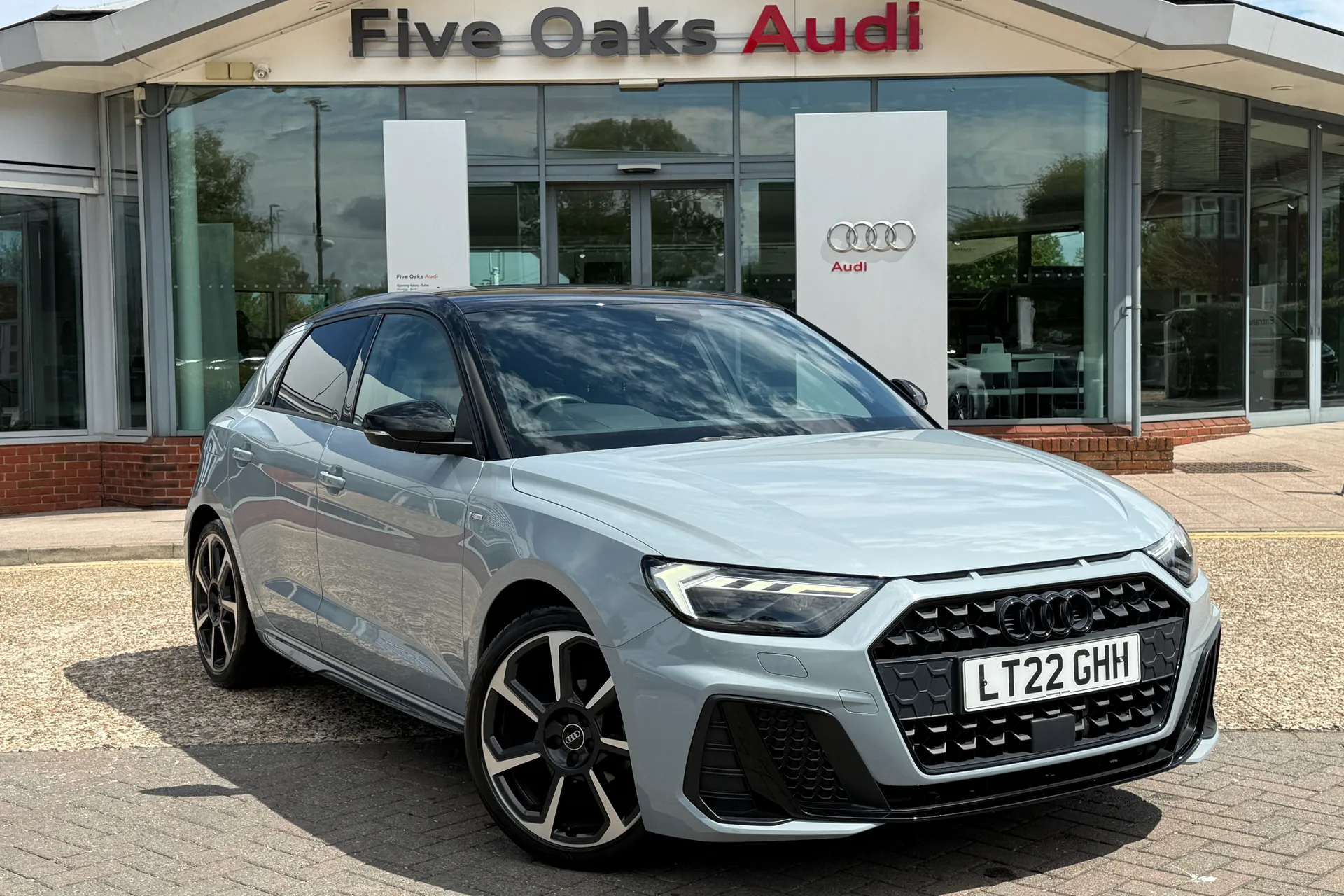 Audi A1 focused image