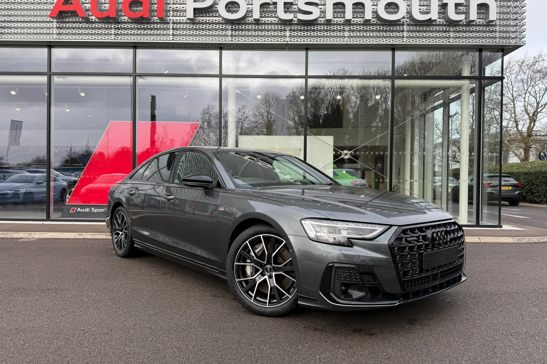 Audi A8 focused image