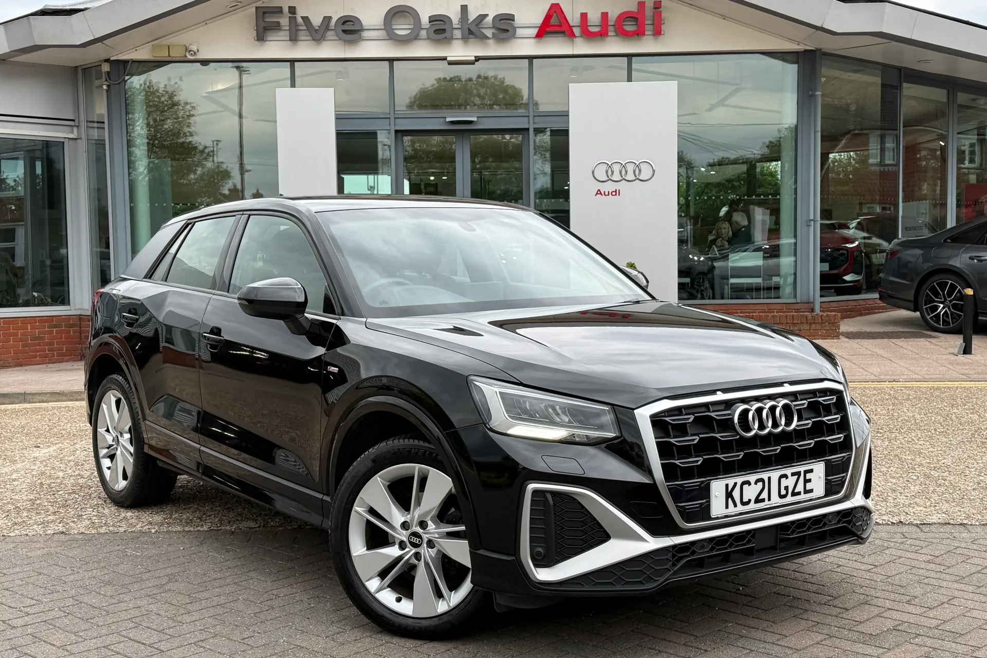 Audi Q2 focused image