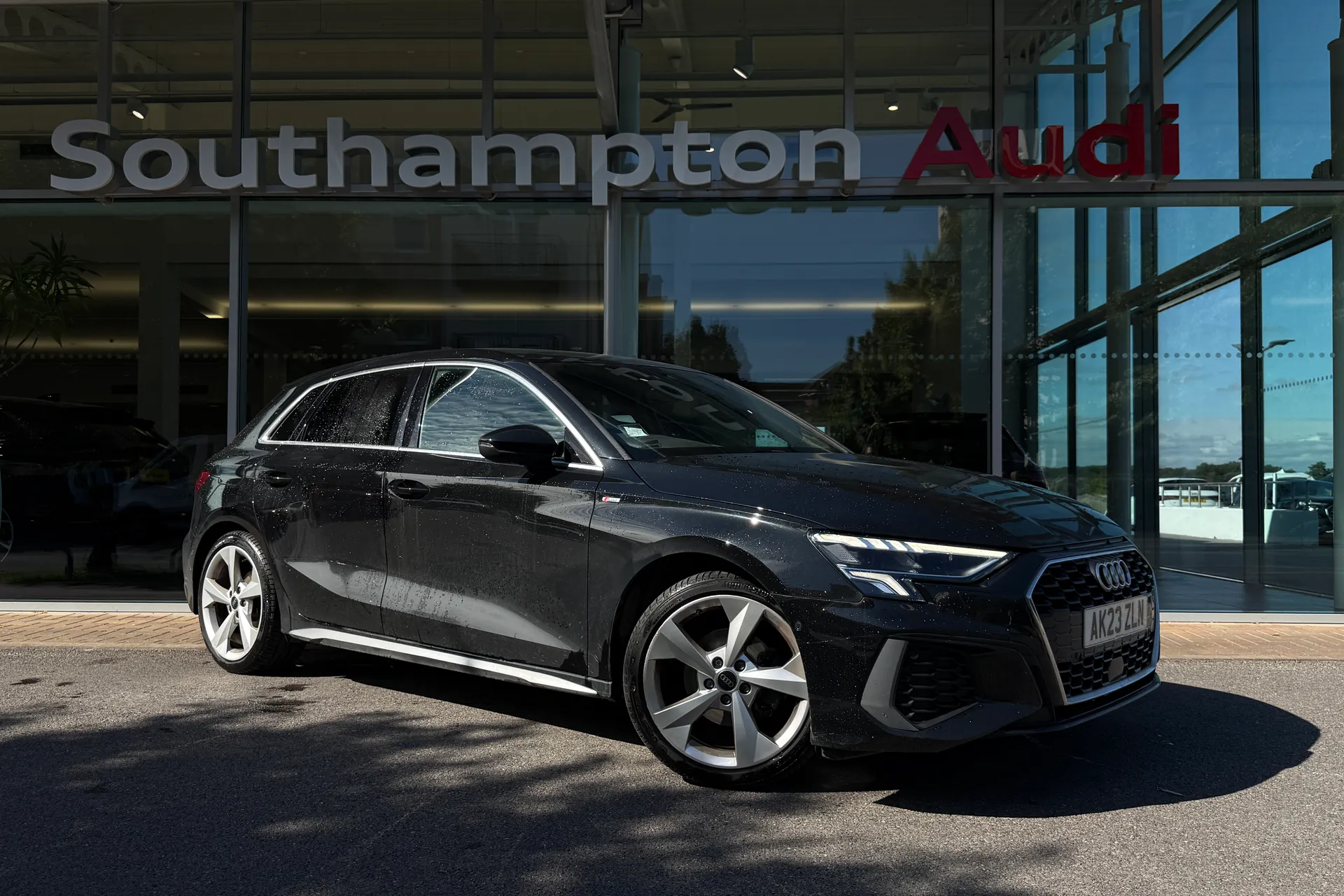 Audi A3 focused image